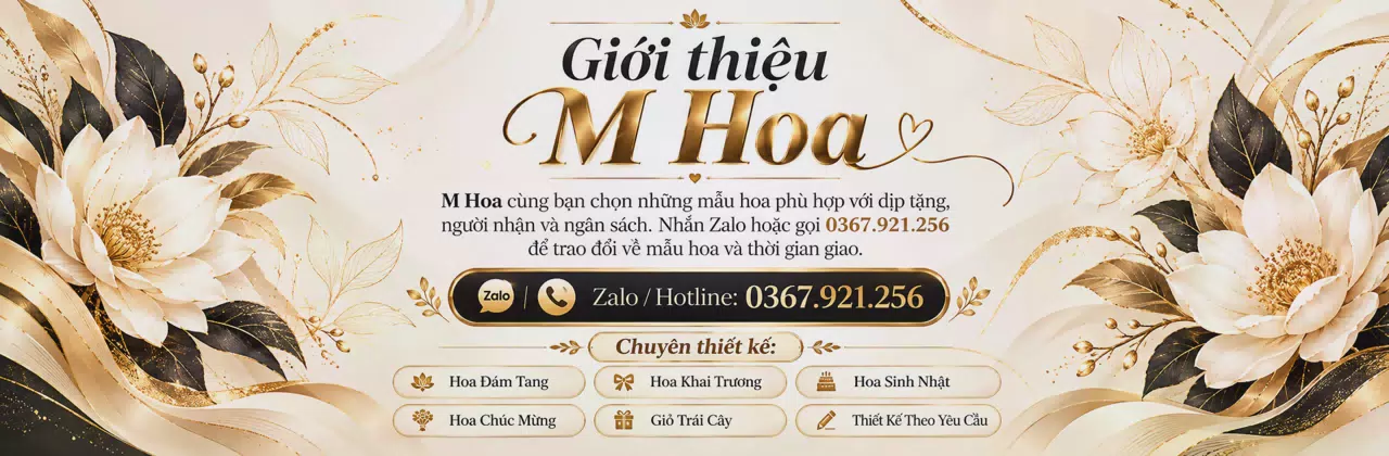 Ảnh bìa Shop hoa tươi Xã Cao Phong Phú Thọ - Chọn hoa gửi đúng tâm tình